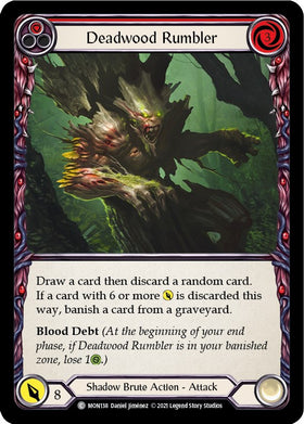 Deadwood Rumbler (Red) [MON138] [Monarch] Unlimited Edition Normal