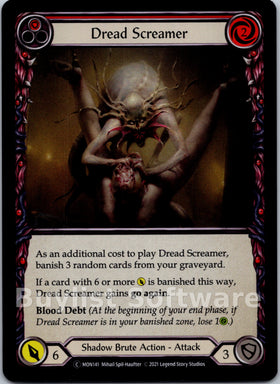 Dread Screamer (Red) [MON141] [Monarch] Unlimited Edition Rainbow Foil
