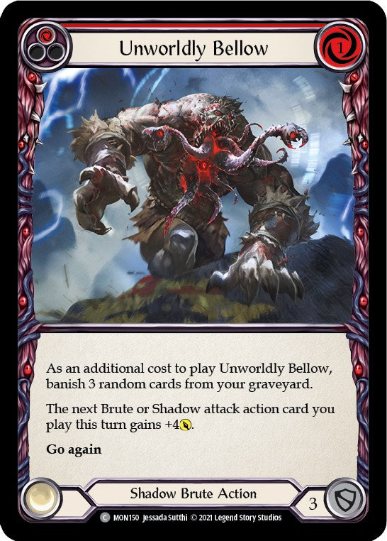 Unworldly Bellow (Red) [MON150] [Monarch] Unlimited Edition Normal