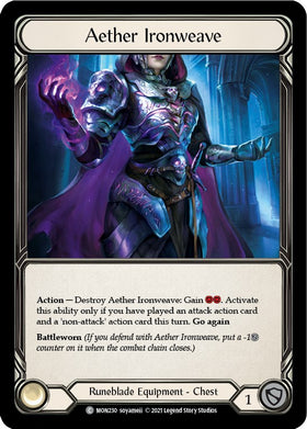 Aether Ironweave [MON230] [Monarch] Unlimited Edition Normal
