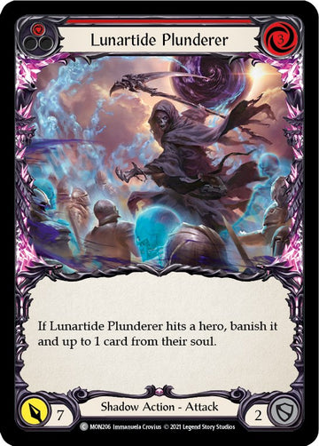 Lunartide Plunderer (Red) [MON206] [Monarch] Unlimited Edition Normal