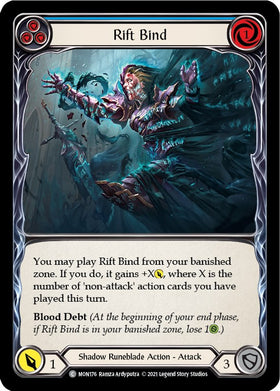 Rift Bind (Blue) [MON176] [Monarch] Unlimited Edition Normal