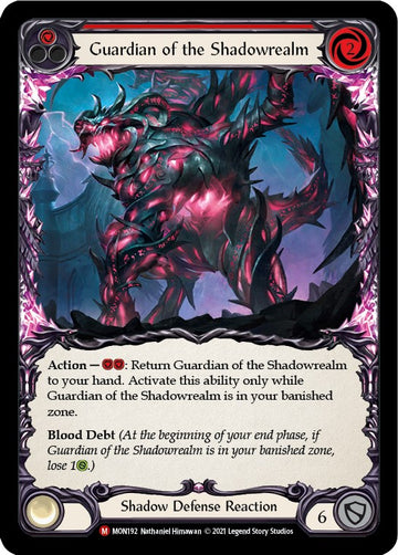 Guardian of the Shadowrealm [MON192] [Monarch] Unlimited Edition Rainbow Foil