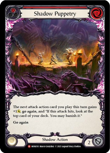 Shadow Puppetry [MON193] [Monarch] 1st Edition Rainbow Foil