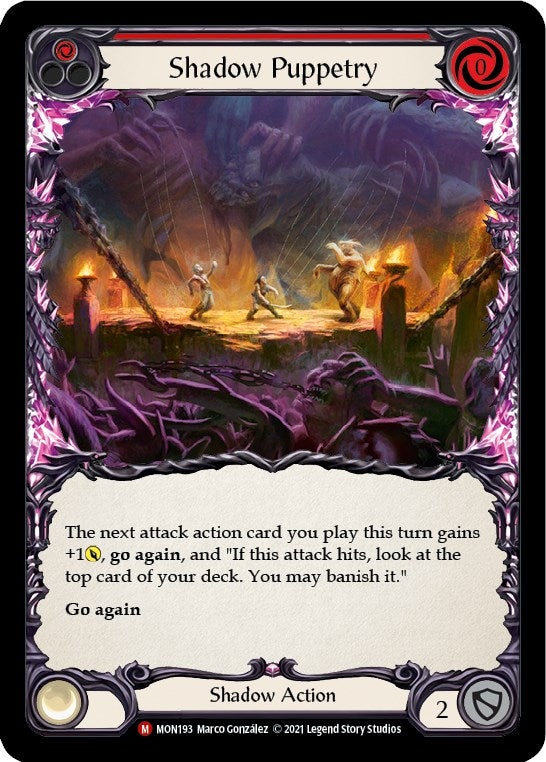 Shadow Puppetry [MON193] [Monarch] Unlimited Edition Rainbow Foil
