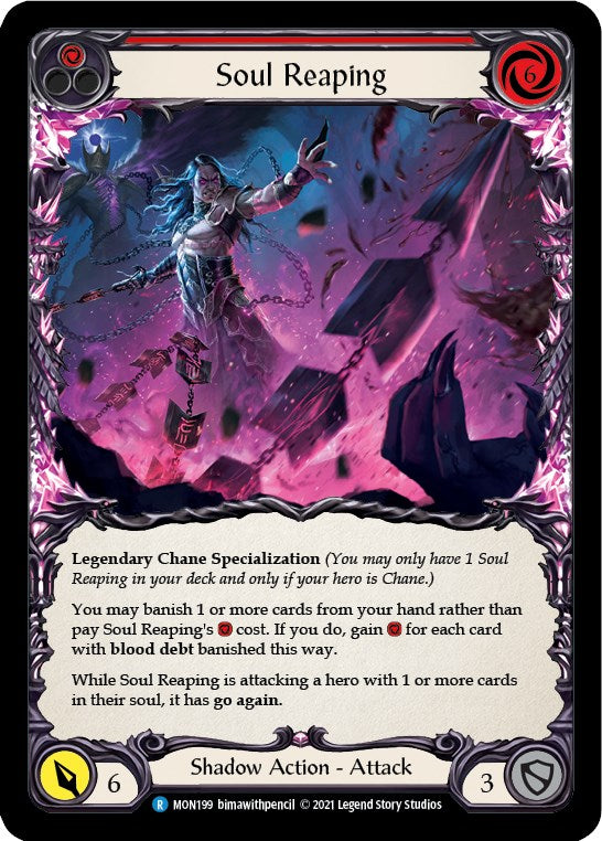 Soul Reaping [MON199] [Monarch] Unlimited Edition Normal