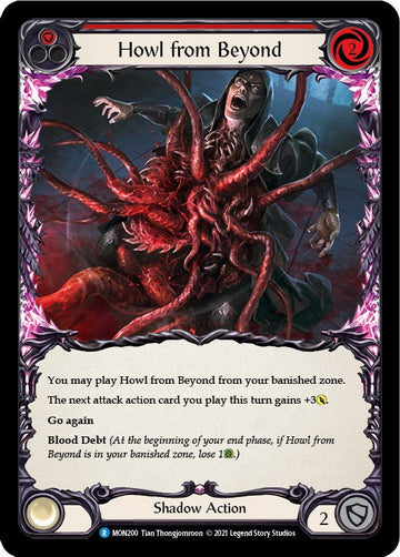 Howl from Beyond (Red) [MON200] [Monarch] 1st Edition Normal