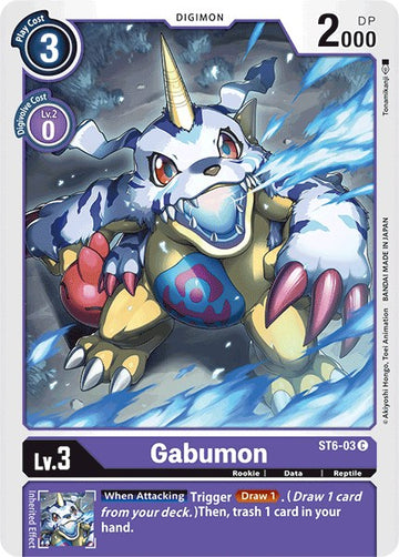 Gabumon [ST6-03] [Starter Deck 06: Venomous Violet]