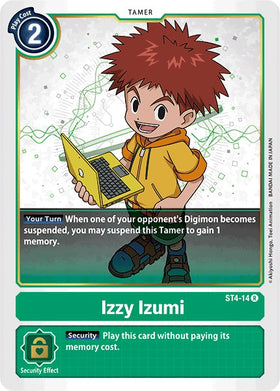 Izzy Izumi [ST4-14] [Starter Deck 04: Giga Green]