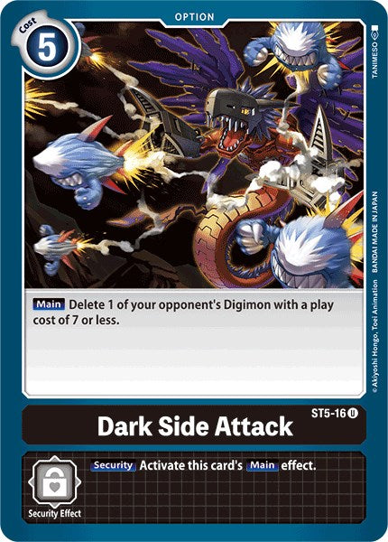 Dark Side Attack [ST5-16] [Starter Deck 05: Machine Black]