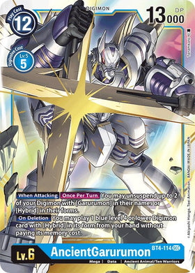 AncientGarurumon [BT4-114] [Great Legend] Foil