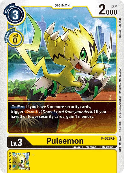 Pulsemon [P-028] [Digimon Promotion Cards]