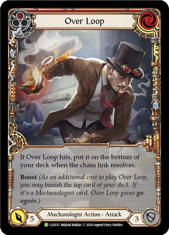 Over Loop (Red) - LGS013 [LGS013] [ Promo Cards] 1st Edition Normal