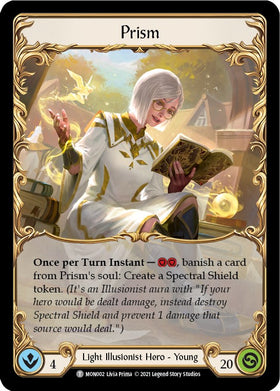 Prism // Prism, Sculptor of Arc Light [MON002 // MON001] [Monarch] 1st Edition Normal