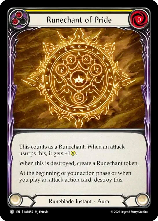 Runechant of Pride (Yellow)