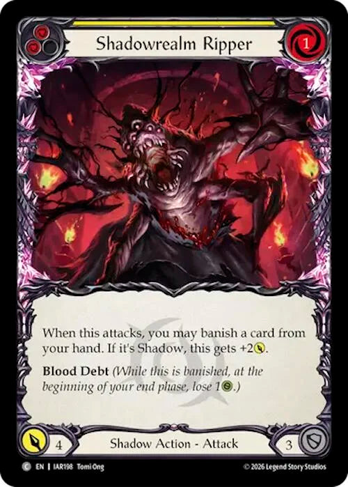 Shadowrealm Ripper (Yellow)