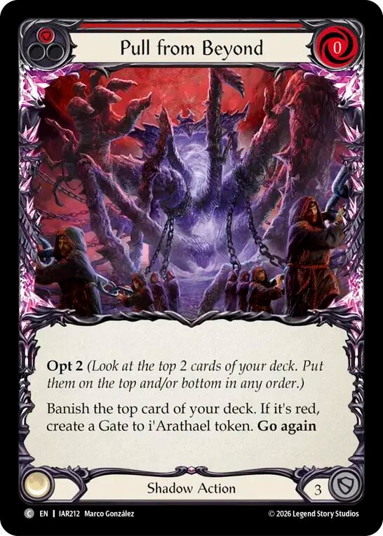 Pull from Beyond (Red)