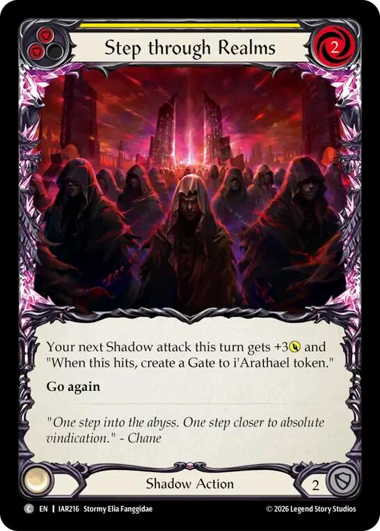 Step through Realms (Yellow)