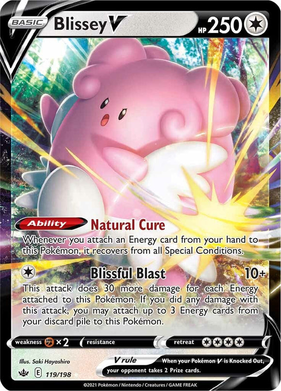 Blissey V [119/198] [Chilling Reign] Holofoil