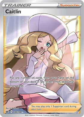 Caitlin [189/198] [Chilling Reign] Holofoil