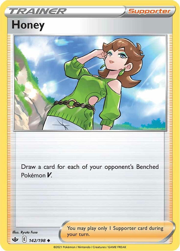 Honey [142/198] [Chilling Reign] Reverse Holofoil