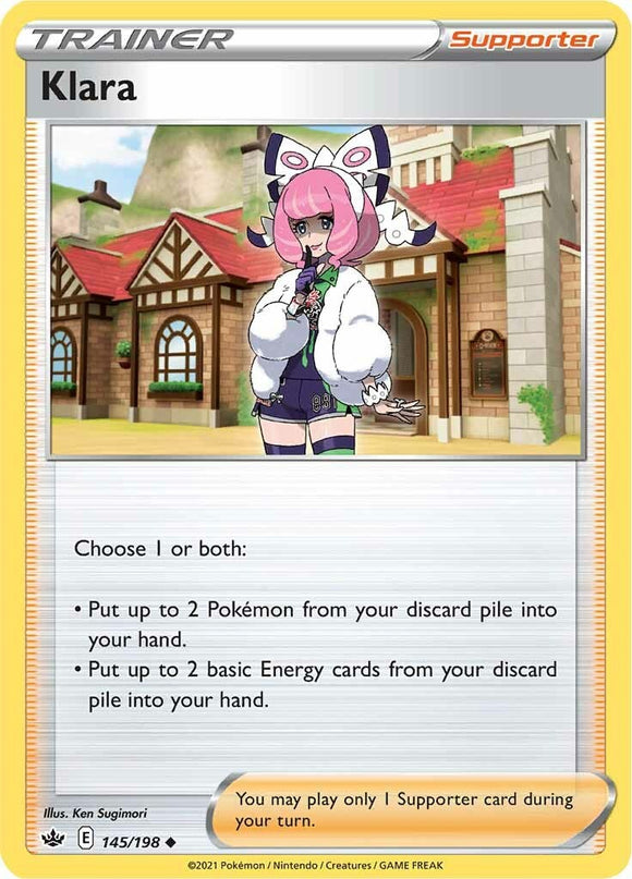Klara [145/198] [Chilling Reign] Reverse Holofoil