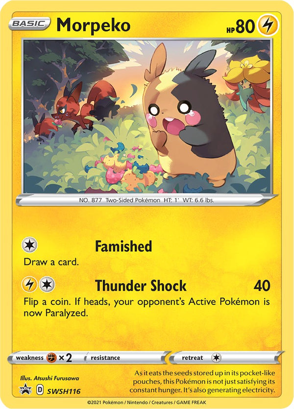 Morpeko [SWSH116] [Sword & Shield Promo Cards] Holofoil