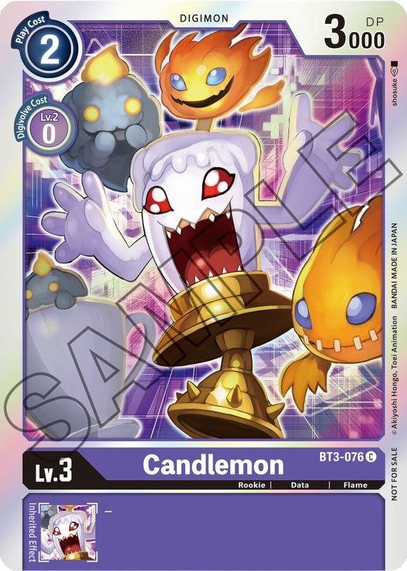 Candlemon (Event Pack 1) [BT3-076] [Release Special Booster 1.0] Foil