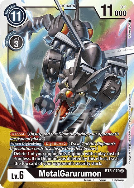MetalGarurumon [BT5-070] [Battle of Omni] Foil