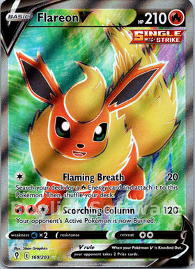 Flareon V [169/203] [Evolving Skies] Holofoil