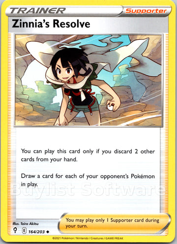 Zinnia's Resolve [164/203] [Evolving Skies]