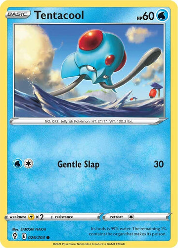 Tentacool [026/203] [Evolving Skies] Reverse Holofoil
