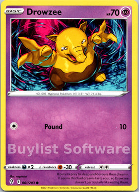 Drowzee [061/203] [Evolving Skies]