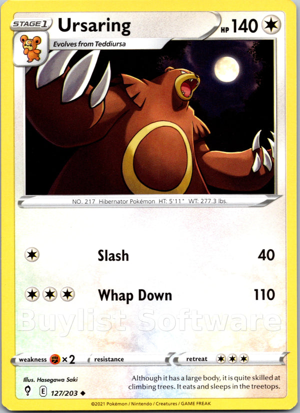 Ursaring [127/203] [Evolving Skies]