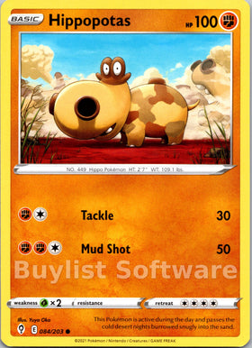 Hippopotas [084/203] [Evolving Skies]