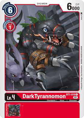 DarkTyrannomon - BT1-019 (Alternate Art) [BT1-019] [Starter Deck 07: Gallantmon]