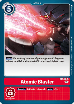 Atomic Blaster [ST7-12] [Starter Deck 07: Gallantmon]