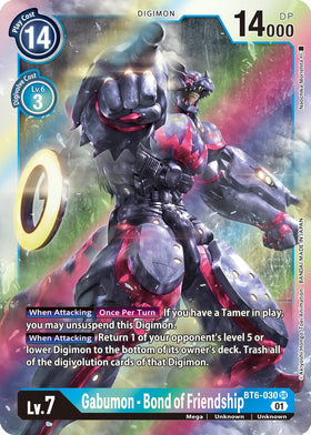 Gabumon - Bond of Friendship [BT6-030] [Double Diamond] Foil