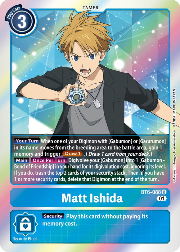 Matt Ishida [BT6-088] [Double Diamond] Foil