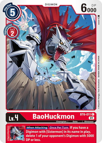 BaoHuckmon [BT6-011 C] [Double Diamond]