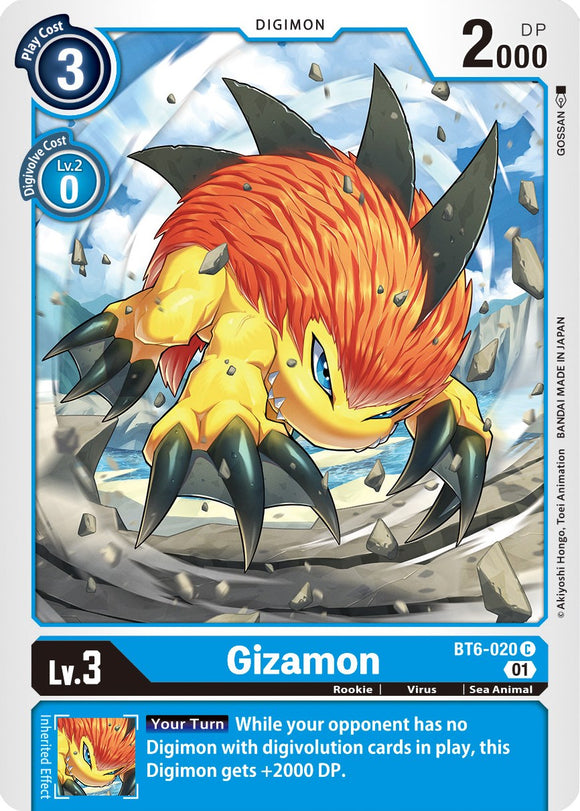 Gizamon [BT6-020] [Double Diamond]