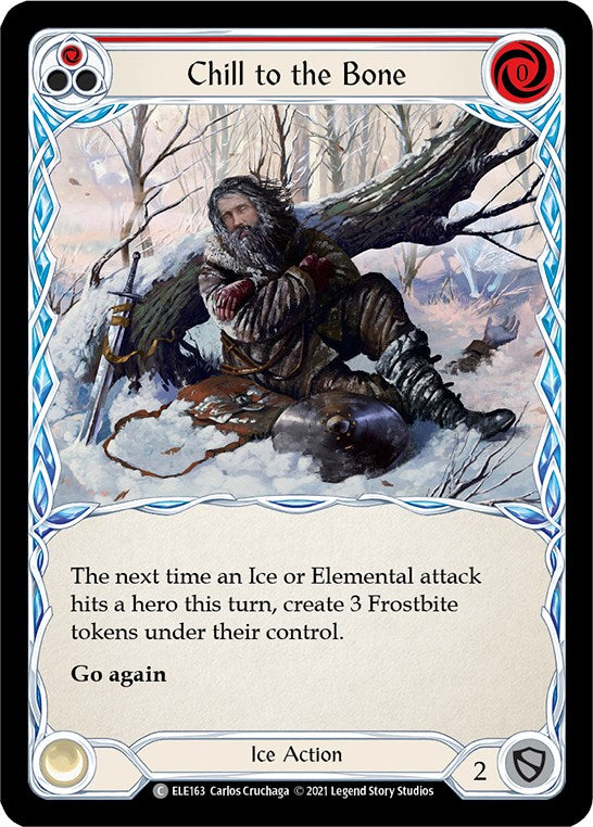 Chill to the Bone (Red) [ELE163] [Tales of Aria] 1st Edition Normal