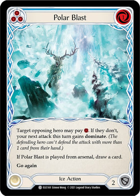 Polar Blast (Blue) [ELE168] [Tales of Aria] Unlimited Edition Normal