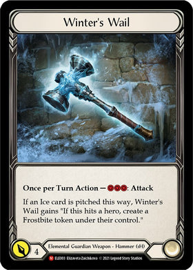 Winter's Wail [ELE003] [Tales of Aria] Unlimited Edition Normal