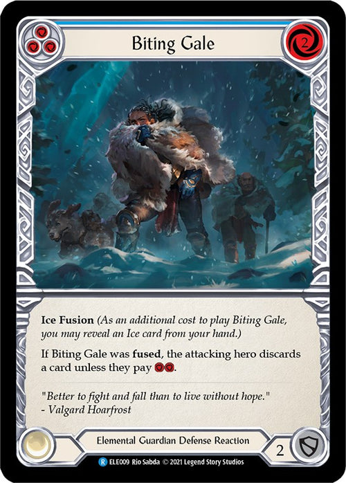 Biting Gale (Blue) [ELE009] [Tales of Aria] Unlimited Edition Normal