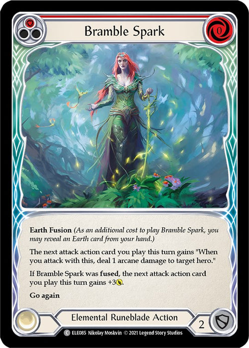 Bramble Spark (Red) [ELE085] [Tales of Aria] Unlimited Edition Rainbow Foil