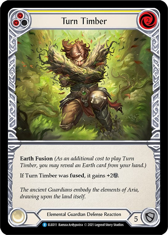 Turn Timber (Yellow) [ELE011] [Tales of Aria] Unlimited Edition Normal