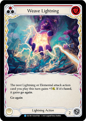 Weave Lightning (Red) [ELE180] [Tales of Aria] Unlimited Edition Normal