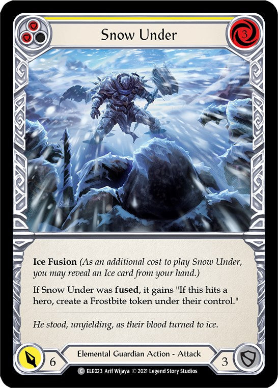 Snow Under (Yellow) [ELE023] [Tales of Aria] Unlimited Edition Normal