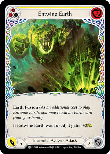 Entwine Earth (Yellow) [ELE095] [Tales of Aria] Unlimited Edition Normal
